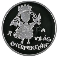 1998. 2000Ft Ag "UNICEF-A világ gyermekei" T:PP