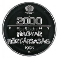 1998. 2000Ft Ag "UNICEF-A világ gyermekei" T:PP