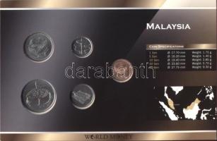Malajzia 2005-2011. 1s - 50s, 5klf fémpénz "World Money" T:1
Malaysia 2005-2011. 1 sen - 5...