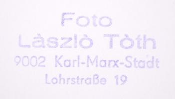 cca 1970 Tóth László esztétikus, erotikus vintage fotói, 4db, hátoldalukon pecséttel jelezve, kfl mé...