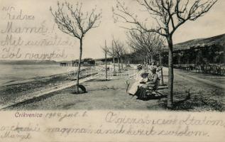 Crikvenica, promenade