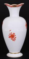 Herendi Apponyi mintás váza, kézzel festett, jelzett, hibátlan, m:19 cm /Handpainted Herend porcelai...
