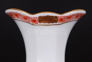 Herendi Apponyi mintás váza, kézzel festett, jelzett, hibátlan, m:19 cm /Handpainted Herend porcelai...