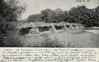 Pöstyén, Vág-híd / bridge