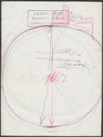 cca 1940 Vadas Ernő (1899-1962) vintage felvétele egy dunai hajóról, hátoldalán aláírva, pecsételve,...