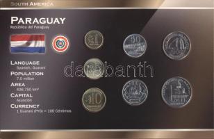 Paraguay 1992-2006. 1G - 1000G, 7klf fémpénz "World Money" T:1 Paraguay 1992-2006. 1 Guarani - 1000 Guaranies, 7 different metal coins "World Money" C:UNC