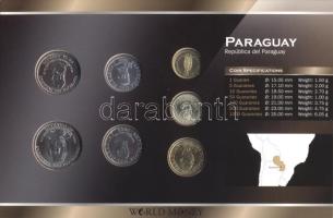 Paraguay 1992-2006. 1G - 1000G, 7klf fémpénz "World Money" T:1
Paraguay 1992-2006. 1 Guara...