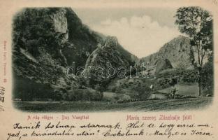 Manin-szoros Zászkalje felől, Vág-völgye