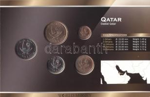 Qatar 2006-2008. 1D - 50D, 5klf fémpénz "World Money" T:1
Qatar 2006-2008. 1 Dirham - 50 D...