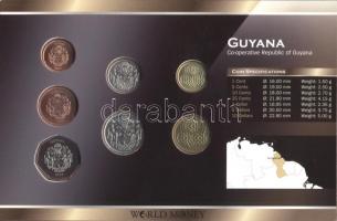 Guyana 1991-2002. 1c - 10$, 7klf fémpénz "World Money" T:1
Guyana 1991-2002. 1 cent - 10 D...