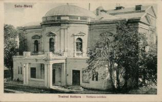 Szatmár Nottara színház / theatre, 'vissza' So. Stpl