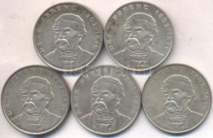 1994. 200Ft Ag "Deák" (5x) T:2