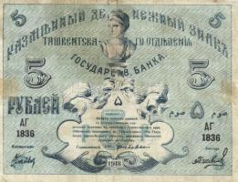 Oroszország / Szocialista Szövetségi Szovjet Köztársaság 1918. 5R + 1920. 1R T:III
Russia / Russian ...