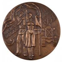 Szovjetunió 1983. "1933. június 1. / Első traktorok" Br emlékérem (60mm) T:2
Soviet Union ...
