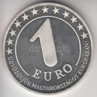 1996. "A Honfoglalás emlékére / Honteremtő hadjáratok" Ag emlékérem (31g/0.925/42mm) T:PP