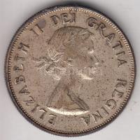 Kanada 1953. 50c Ag "II. Erzsébet" T:2-
Canada 1953. 50 Cents Ag "Elizabeth II" ...
