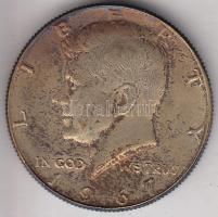 Amerikai Egyesült Államok 1967. 1/2$ Ag "Kennedy" T:2-,3
USA 1967. 1/2 Dollar Ag "Ken...