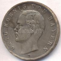 Német Államok / Bajorország 1913D 3M Ag "Bajor Ottó" T:2-,3
German States / Bavaria 1913D ...