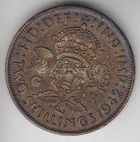 Nagy Britannia 1942. 1Fl Ag "VI.György" T:2-
Great Britain 1942. 1 Florin Ag "George ...