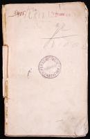 1830 Felső Magyar-Országi Minerva. Nemzeti Folyó-írás. VI/4. Kassa. Kőnyomatos címképpel, borító nélkül, az utolsó levél fénymásolatban, viseltes állapotú