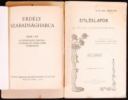 Erdély szabadságharca 1848-1849. Kolozsvár, 1945, Erdélyi Magyar Közművelődési Egyesület; Emléklapok...