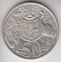 Ausztrália 1966. 50c Ag "II. Erzsébet" T:1-
Austrália 1966. 50 Cents Ag "Elizabeth II...
