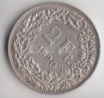 Svájc 1920. 2Fr Ag T:2-
Switzerland 1920. 2 Francs Ag C:VF