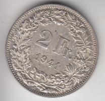 Svájc 1941. 2Fr Ag T:2
Switzerland 1941. 2 Francs Ag C:XF