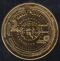 Nagy-Britannia DN. "Stonehenge" aranyozott emlékérem dísztokban T:PP
Great-Britain ND. &qu...