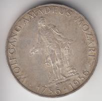 Ausztria 1956. 25Sch Ag "Mozart" T:2- Austria 1956. 25 Schilling Ag "Mozart" C:VF