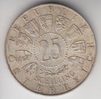 Ausztria 1956. 25Sch Ag "Mozart" T:2-
Austria 1956. 25 Schilling Ag "Mozart" C:V...