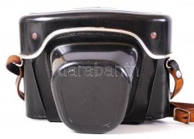 1968-1976 Praktica Super TL tükörreflexes fényképezőgép Carl Zeiss Tessar f=2,8/50 objektívvel, ered...