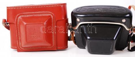 2db fényképezőgép: Beier Beirette és Lomo Smena 8, mindkettő eredeti tokkal, javításra szorulnak / 
...