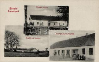 Orgovány községi iskola, paplak és imaház