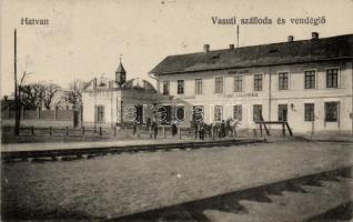 Hatvan Böhm Lajos vasúti szállodája és vendéglője (Rb)