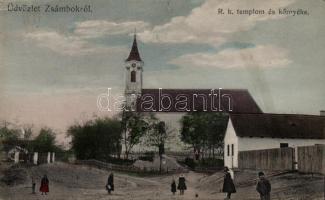 Zsámbok templommal (EK)