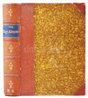 Vas Gereben: Egy alispán I-III. Pest, 1858, Ráth Mór. Korabeli, aranyozott gerincű, félvászon kötésb...