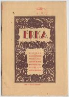 cca 1910 ERKA divatáruház képes reklámnyomtatvány 20p.