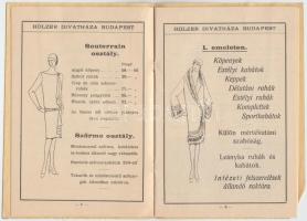 cca 1910 ERKA divatáruház képes reklámnyomtatvány 20p