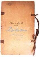 cca 1895 A Könyves Tóth és Zaccaria kotróhajógyár képes általános árjegyzéke. 8 oldalas ismertető fü...