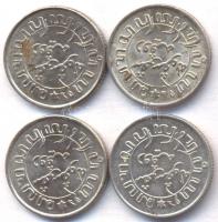 Holland Kelet-India 1938-1941S,P-1942S 1/10G (4x) T:2
Netherlands East Indies 1938-1941S,P-1942S 1/1...