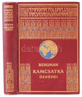 A Magyar Földrajzi Társaság Könyvtára: Bergman,Sten: Kamcsatka ősnépei, vadállatai és tűzhányói között. 70 képpel és egy térképpel, Ford. Dr. Cholnoky Béla Bp. é.n. Franklin. 272 l. 23 t.. Aranyozott, kiadói egészvászon kötésben. Jó állapotban. 2. kiadás