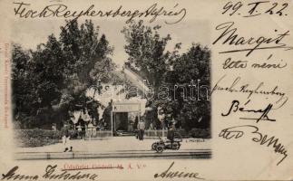 1899 Göd vasútállomás (kis szakadás / small tear)