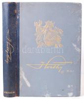 Pilch Jenő: Horthy Miklós. Bp., 1928, Athenaeum.  408 p., 9 t. Szövegközti képekkel gazdagon illusztrált. Az előzéklap Bundschum Ottó munkája. Kiadói, kissé kopott félbőr-kötésben, a kötéstáblán a kormányzó aranyozott, dombornyomású címerrajzával.