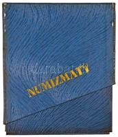 NDK fémpénz gyűjtemény 5db berakóban, kartontartóban, a gyűjtemény hiányos, összesen 47db, közte sok...