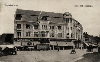 Nagykanizsa Központi szálloda, Singer József és Társa üzlete