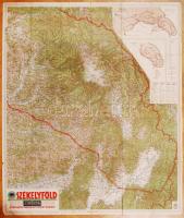 1941 Székelyföld, M. Kir. Honvéd Térképészeti Intézet, Budapest, 100x84cm