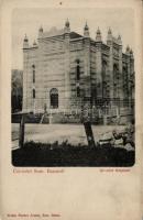 Barcs, zsinagóga; kiadja Fischer Ármin