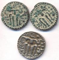 Ceylon / Srí Lanka 1236-1271. 1M "II. Parakrama Bahu" (3x) T:2-
Ceylon / Srí Lanka 1236-12...