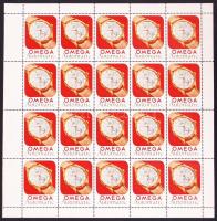 Cca 1950 Omega Automata karóra 4x5-ös levélzáró ív